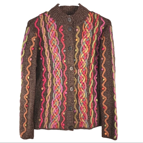 Talbots Embroidered Cardigan - Picture 12 of 12